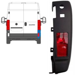 Angolo paraurti posteriore con lampada per Peugeot Boxer 2018- / Destra / Set 13241