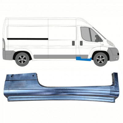 Pannello di riparazione davanzale della porta anteriore per Fiat Ducato 2006-2014 / Destra 14798
