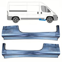 Pannello di riparazione davanzale della porta anteriore per Fiat Ducato 2006-2025 / Sinistra+Destra / Set 12982