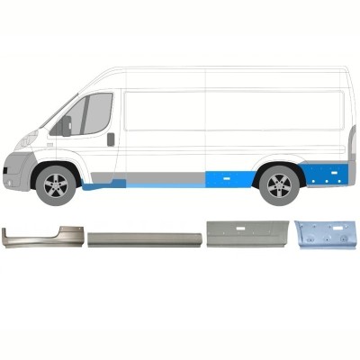 Set di pannelli di riparazione per Fiat Ducato 2006-2026 / Sinistra / 16802