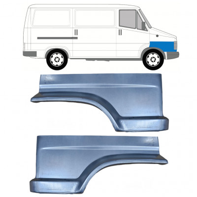 Pannello di riparazione parafango anteriore per Fiat Ducato / C25 / J5 1981-1990 / Sinistra+Destra / Set 9806