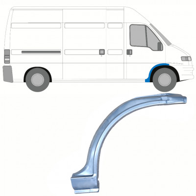 FIAT DUCATO 1994-2006 PANNELLO DI RIPARAZIONE DEL PASSARUOTA ANTERIORE / DESTRA