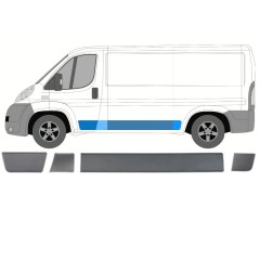 Set di modanature laterali per Peugeot Boxer 2006-2018 / Sinistra / 13872