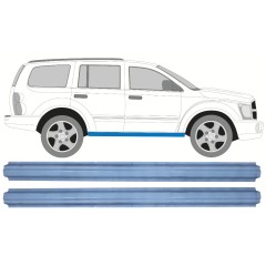 Pannello di riparazione sottoporta lamiera per Dodge Durango 2003-2008 / Sinistra+Destra / Set 11450