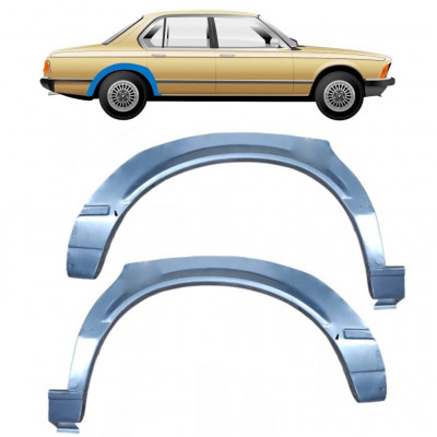 Pannello di riparazione parafango posteriore per BMW 7 E23 1976-1986 / Sinistra+Destra / Set 10417