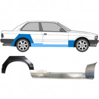 Pannello di riparazione sottoporta + parafango anteriore + posteriore per BMW 3 E30 1982-1987 / Destra 11508