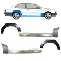 Pannello di riparazione sottoporta + parafango anteriore + posteriore per BMW 3 E30 1982-1987 11510