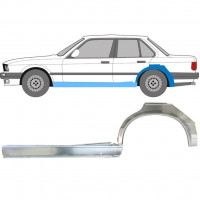 Pannello di riparazione sottoporta e parafango posteriore per BMW 3 E30 1982-1987 / Sinistra / Set 11238