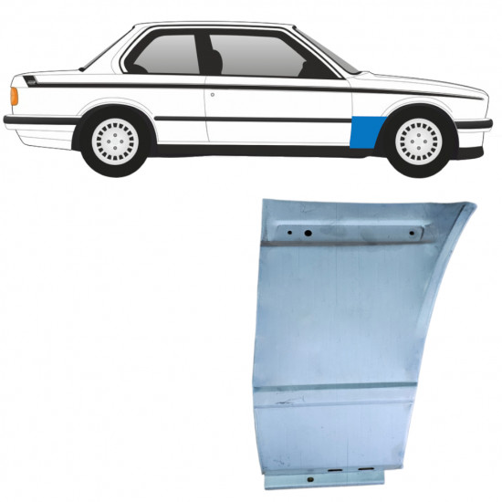BMW 3 E30 1982-1994 PANNELLO DI RIPARAZIONE DELL\'ALA ANTERIORE / DESTRA