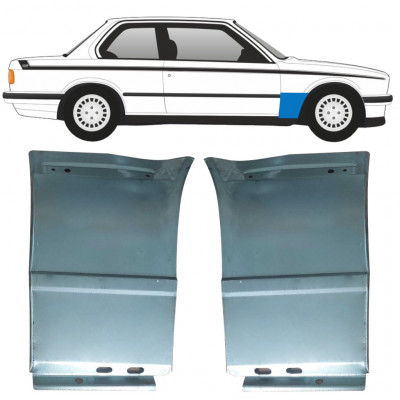 BMW 3 E30 1982-1994 PANNELLO DI RIPARAZIONE DELL\'ALA ANTERIORE / SET