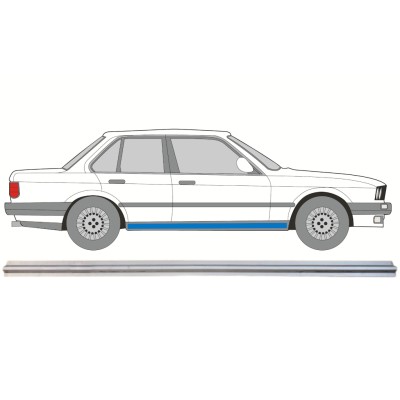 Sottoporta interno per BMW 3 E30 1982-1994 / Sinistra = Destra (simmetrico) 15109