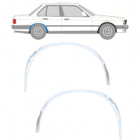 Pannello di riparazione arco ruota posteriore interno per BMW 3 E30 1982- / Sinistra+Destra / Set 10847