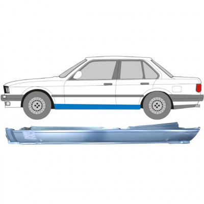 BMW 3 E30 1982-1994 4 PORTA COMPLETO PANNELLO DI RIPARAZIONE DELLA SOGLIA / SINISTRA