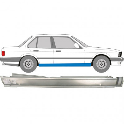 BMW 3 E30 1982-1994 4 PORTA COMPLETO PANNELLO DI RIPARAZIONE DELLA SOGLIA / DESTRA