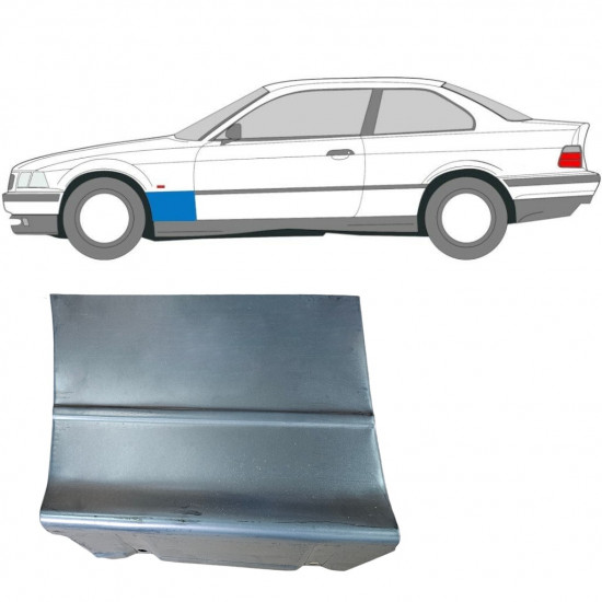 Pannello di riparazione parafango anteriore per BMW E36 3 1990-2000 / Sinistra / COUPE 6211