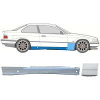 Lamiera di riparazione sottoporta completo e parafango anteriore per BMW 3 E36 1990-2000 / Destra / COUPE / Set 17021