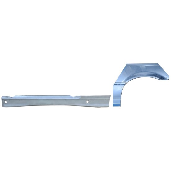 Lamiera di riparazione completo sottoporta e parafango posteriore per BMW 3 E36 1990-2000 / Sinistra / COUPE / Set 17024