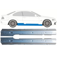 Sottoporta Lamiera Completo per BMW 3 E46 1998-2006 / Sinistra+Destra / COUPE / Set 16814
