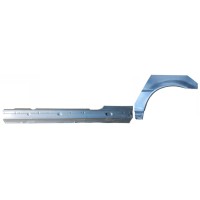 Lamiera di riparazione completo sottoporta e parafango posteriore per BMW 3 E46 1998-2006 / Sinistra / COUPE / Set 17060