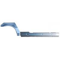 Lamiera di riparazione completo sottoporta e parafango posteriore per BMW 3 E46 1998-2006 / Destra / COUPE / Set 17059