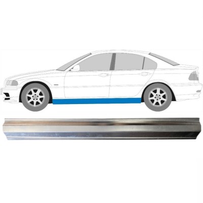 Pannello di riparazione sottoporta lamiera per BMW 3 E46 1998-2006 / Sinistra 14963