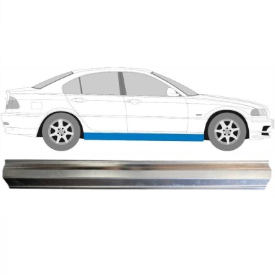Pannello di riparazione sottoporta lamiera per BMW 3 E46 1998-2006 / Destra 14962