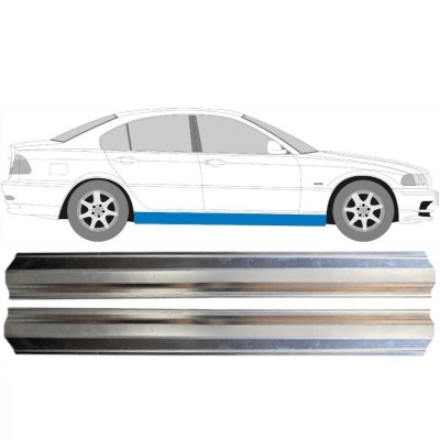 Pannello di riparazione sottoporta lamiera per BMW 3 E46 1998-2006 / Sinistra+Destra / Set 14964