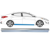 Pannello di riparazione sottoporta lamiera per Hyundai Elantra 2010-2015 / Destra 14933