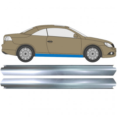 Pannello di riparazione sottoporta lamiera per Volkswagen EOS 2006-2015 / Sinistra+Destra / Set 10558