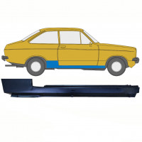 Pannello di riparazione sottoporta lamiera per Ford Escort 1974-1980 / Destra 10727