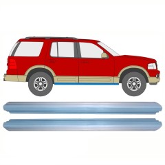 Pannello di riparazione sottoporta lamiera per Ford Explorer 2001-2005 / Sinistra = Destra (simmetrico) / Set 10361