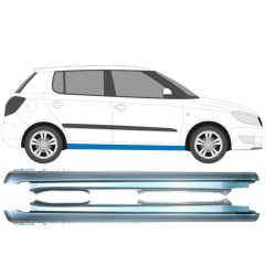 Sottoporta Lamiera Completo per Skoda Fabia II 2007-2015 / Sinistra+Destra / Set 10695
