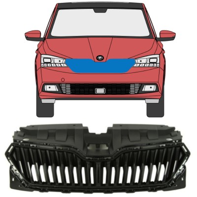 Griglia per Skoda Fabia 2018-2021 16214