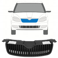 Griglia nera per Skoda Fabia 2007-2010 7524