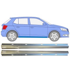 Pannello di riparazione sottoporta inferiore per Skoda Fabia 2014- / Sinistra+Destra / Set 14817