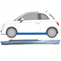 Sottoporta Lamiera Completo per Fiat 500 2007-2018 / Sinistra 5055