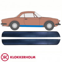 Pannello di riparazione sottoporta lamiera per Fiat 124 Spider 1966-1985 / Sinistra+Destra / Set 10717