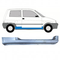 Pannello di riparazione sottoporta lamiera per Fiat Cinquecento 1991-1998 / Destra 11211