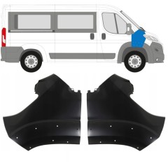 Parafango anteriore per Fiat Ducato 2014-2018 / Sinistra+Destra / Set 10557