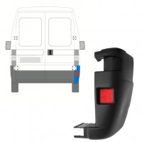 Angolo paraurti posteriore per Fiat Ducato 2002-2006 / Destra 7713