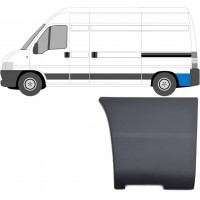 Modanatura laterale parafango posteriore per Fiat Ducato Boxer Relay 2002- / Sinistra 5139