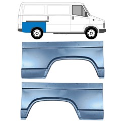 Pannello di riparazione parafango posteriore per Peugeot J5 1981-1994 / Sinistra+Destra / Set 13537
