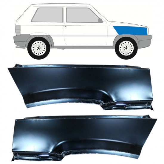 FIAT PANDA 1980-2002 AILE AVANT / DESTRA