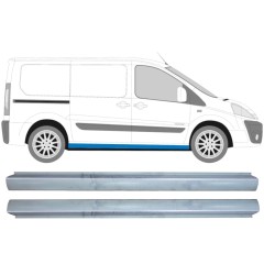 Pannello di riparazione sottoporta lamiera per Fiat Scudo 2007-2016 / Sinistra+Destra / Set 10446