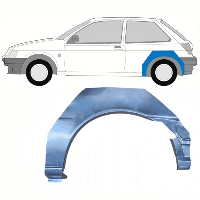 Pannello di riparazione parafango posteriore per Ford Fiesta 1989-1995 / Sinistra 8746