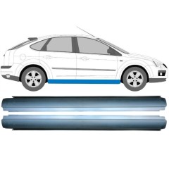 Pannello di riparazione sottoporta lamiera per Ford Focus 2004-2010 / Sinistra+Destra / Set 16105