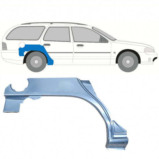 Pannello di riparazione parafango posteriore per Ford Mondeo 1993-2000 / Destra / COMBI 8049