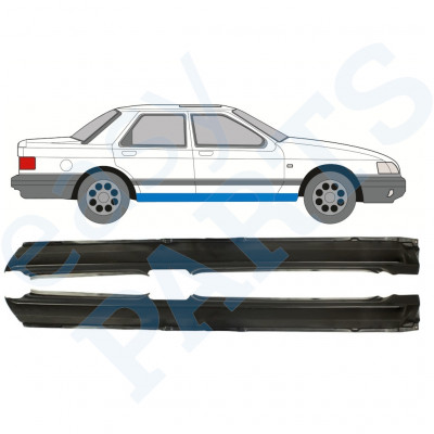 Sottoporta Lamiera Completo per Ford Sierra 1982-1993 / Sinistra+Destra / Set 9774