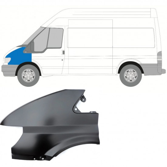 FORD TRANSIT 2000-2006 AILE AVANT / SINISTRA