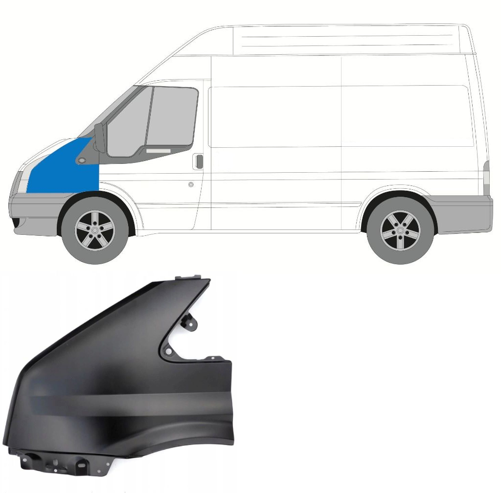 FORD TRANSIT 2006-2013 AILE AVANT / SINISTRA